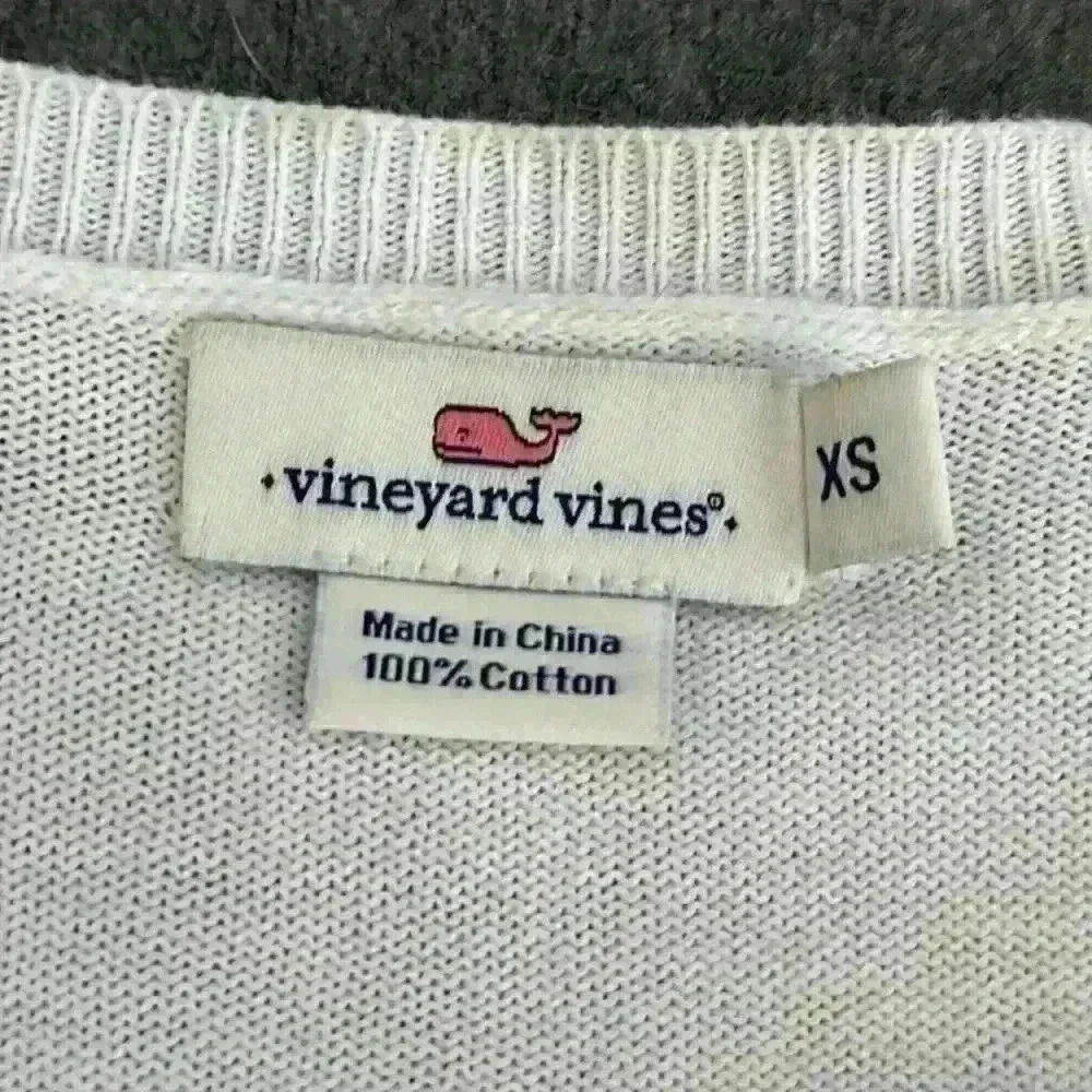 Vineyard Vines Button Down Front Crew Neck Cardigan 100% Cotton Women Size XS - Picture 5 of 10